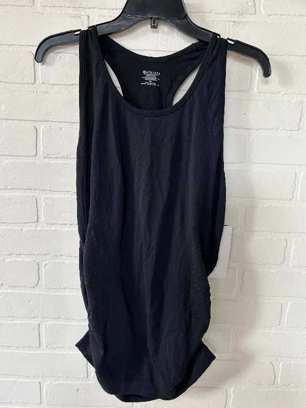 Black Athletic Tank Top Athleta, Size M