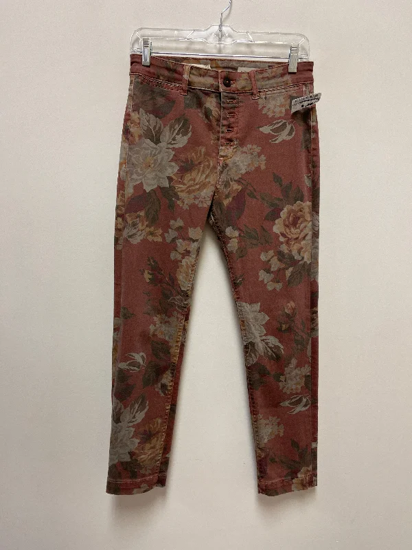 Pants Other By Pilcro In Floral Print, Size: 2