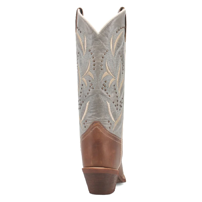 Laredo Womens Larissa Honey Leather Cowboy Boots